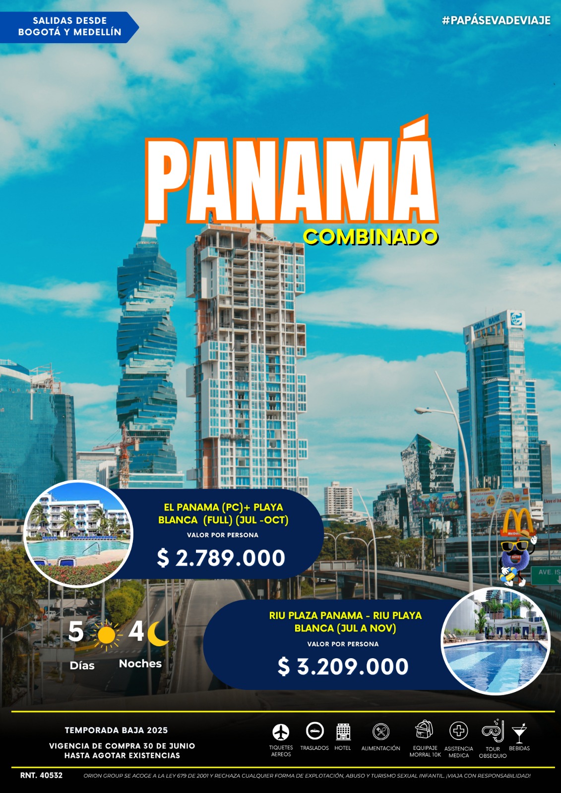 PANAMA COMBINADO